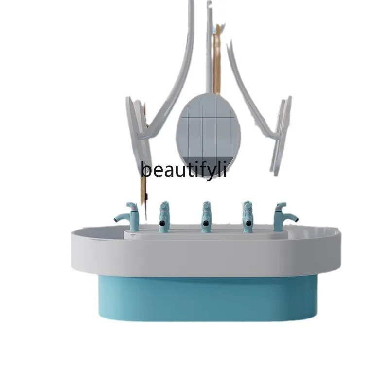 Double-sided circular sink Nakajima kindergarten color sink artificial stone amusement park hand sink
Double-sided circular sink Nakajima kindergarten color sink artificial stone amusement park hand sink