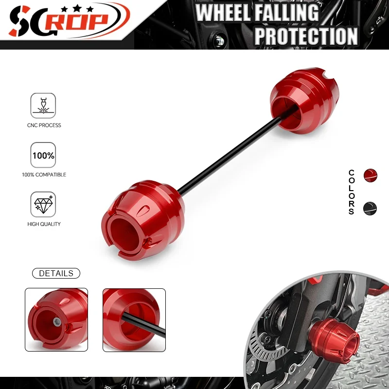 Motorcycle Front Wheel Falling Protector For R1200GS LC Adventure 2014-2019 R1300GS 2023-2025 CNC Axle Fork Anti-Crash Slider
Motorcycle Front Wheel Falling Protector For R1200GS LC Adventure 2014-2019 R1300GS 2023-2025 CNC Axle Fork Anti-Crash Slider