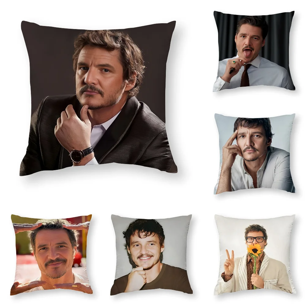 New P-Pedro Pascal Pillow Case 3D Print Polyester Fiber 40*40 cm Home Sofa Throw Pillow Cover Decoration Festival Gift
New P-Pedro Pascal Pillow Case 3D Print Polyester Fiber 40*40 cm Home Sofa Throw Pillow Cover Decoration Festival Gift
