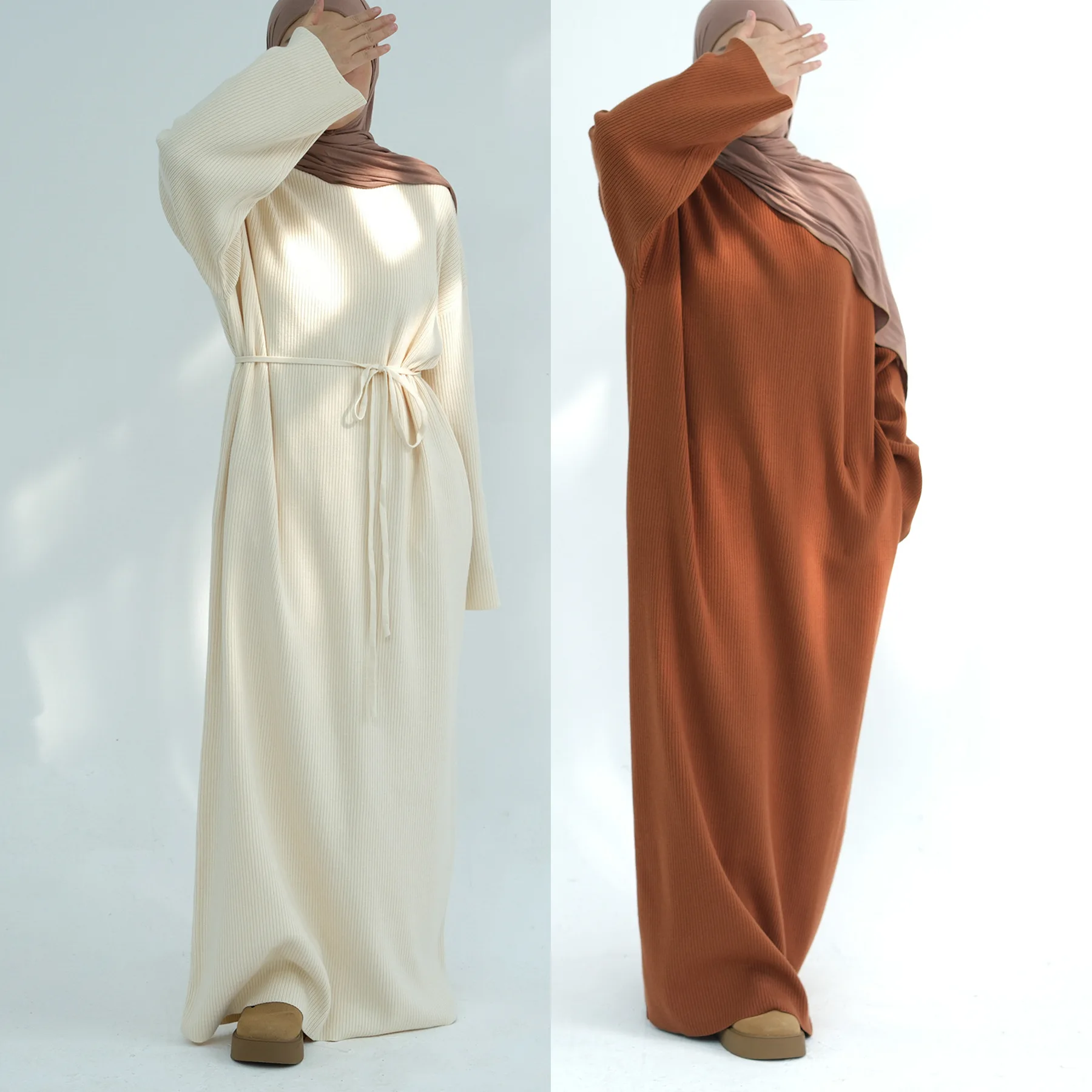 Autumn Winter Knitted Abaya Dubai Kaftan Women Muslim Pocket Long Sweater Dress Arabic Robe Islam Clothing Caftan Femme Vestidos
Autumn Winter Knitted Abaya Dubai Kaftan Women Muslim Pocket Long Sweater Dress Arabic Robe Islam Clothing Caftan Femme Vestidos