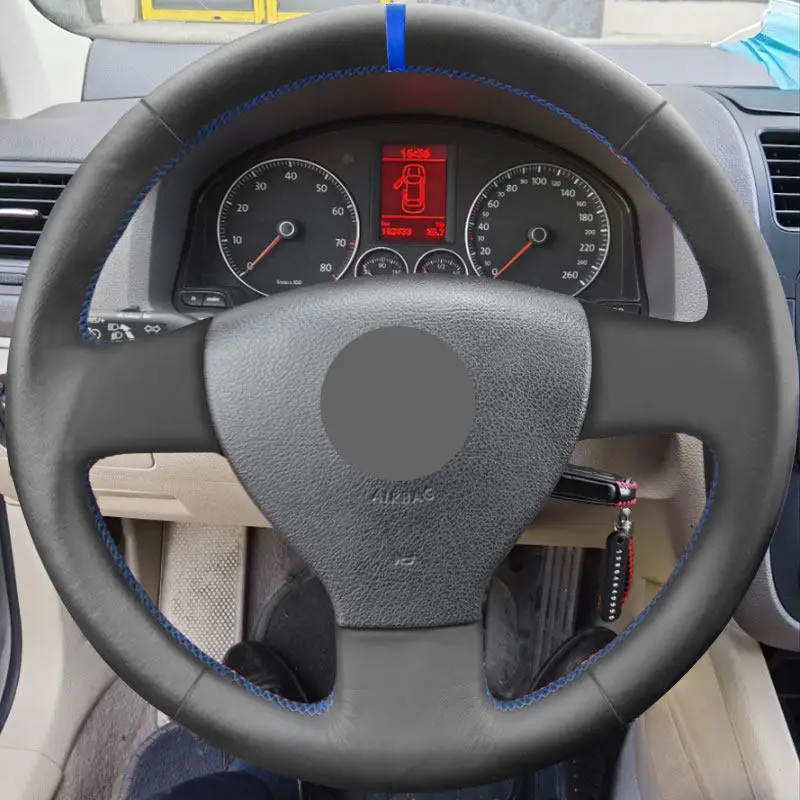 Чехол на руль салона автомобиля, отделка из микрофибры и кожи для VW Old Golf 5 MK5 Jetta Caddy EOS Polo Tiguan Touran Sagitar
Чехол на руль салона автомобиля, отделка из микрофибры и кожи для VW Old Golf 5 MK5 Jetta Caddy EOS Polo Tiguan Touran Sagitar