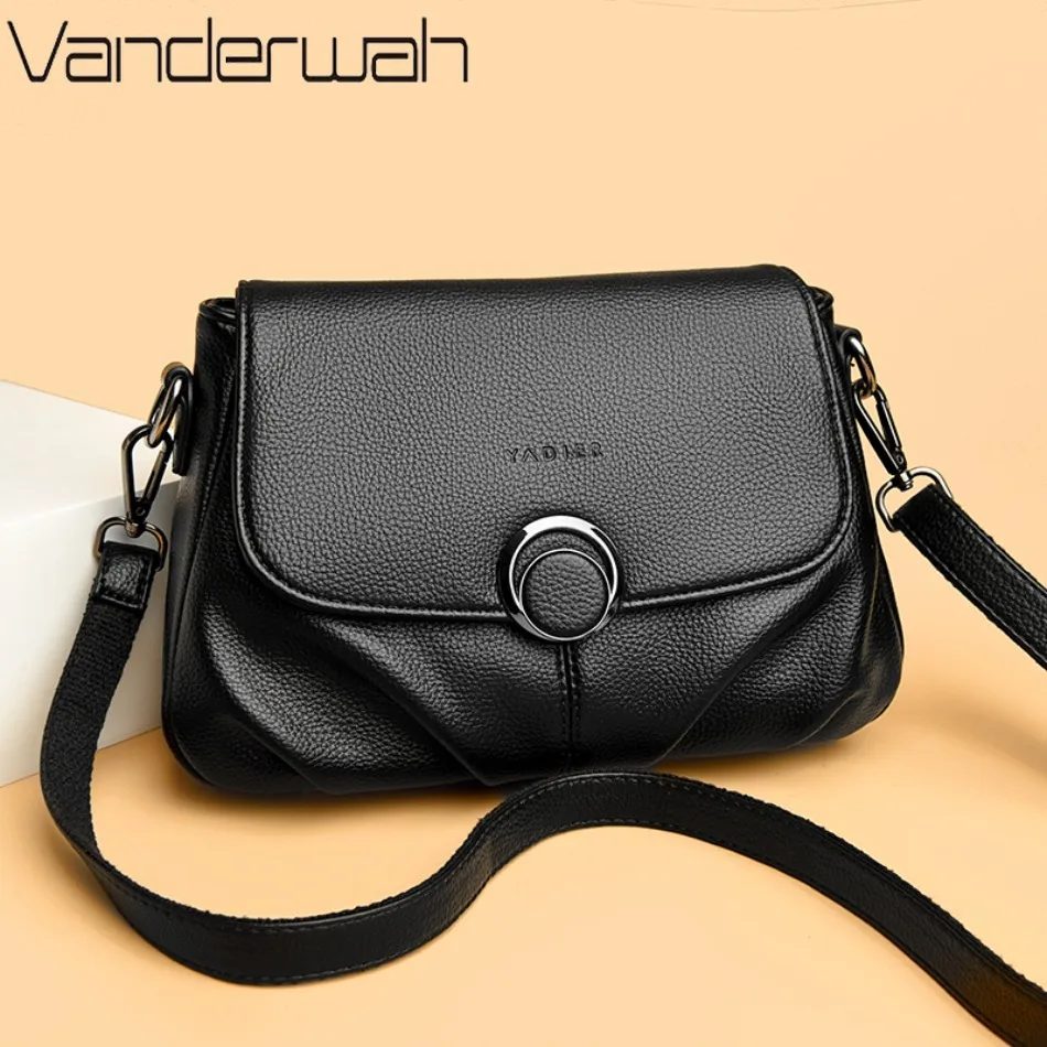 Высококачественная женская сумка через плечо из мягкой кожи, элегантные однотонные сумки на плечо для женщин, универсальные повседневные кошельки и сумки
Высококачественная женская сумка через плечо из мягкой кожи, элегантные однотонные сумки на плечо для женщин, универсальные повседневные кошельки и сумки