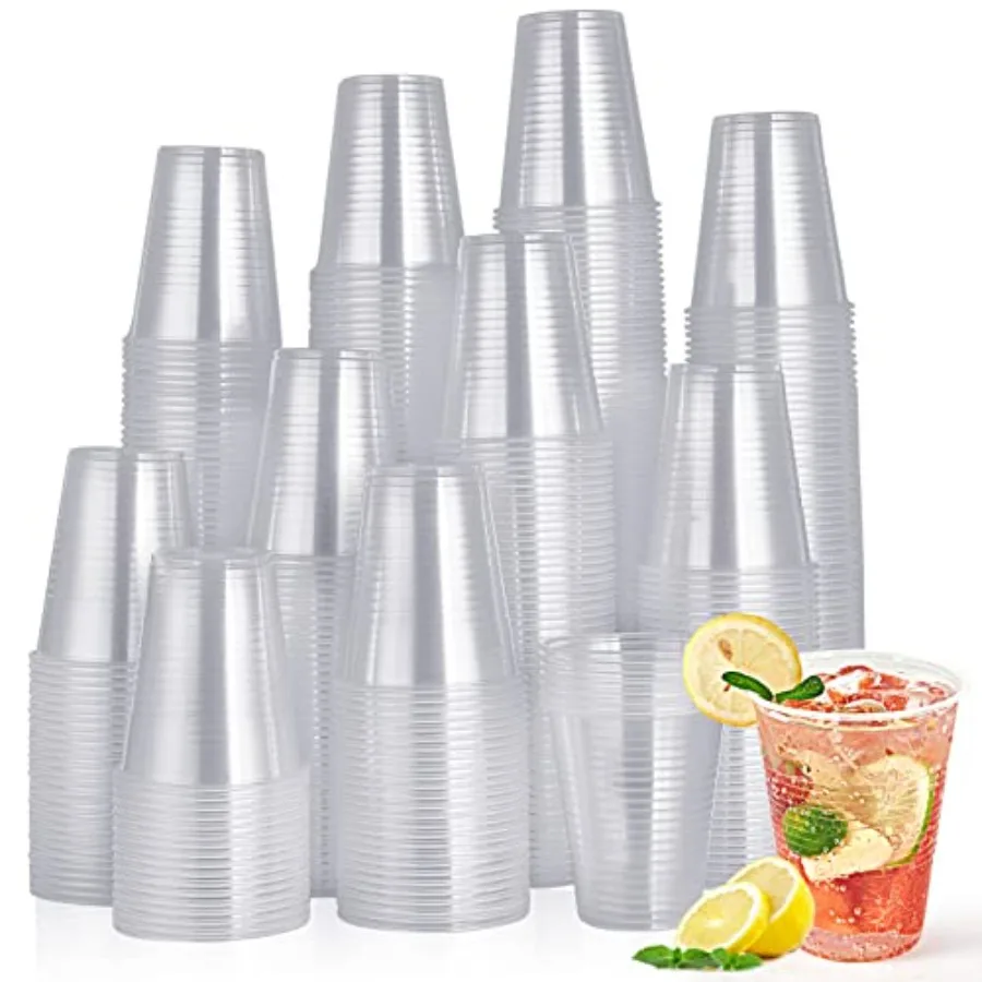 420 Pack 16oz Clear Disposable Plastic Cups, Cold/Hot Drinking Cups, Transparent Plastic Party Container for Water, Iced Cold C
420 Pack 16oz Clear Disposable Plastic Cups, Cold/Hot Drinking Cups, Transparent Plastic Party Container for Water, Iced Cold C