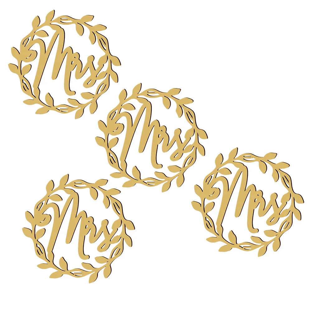 2Pairs Elegant Wedding Chair Signs Wooden Hanging Signs Decor for Bride Groom Wedding Photo Props Sign for Chairs
2Pairs Elegant Wedding Chair Signs Wooden Hanging Signs Decor for Bride Groom Wedding Photo Props Sign for Chairs
