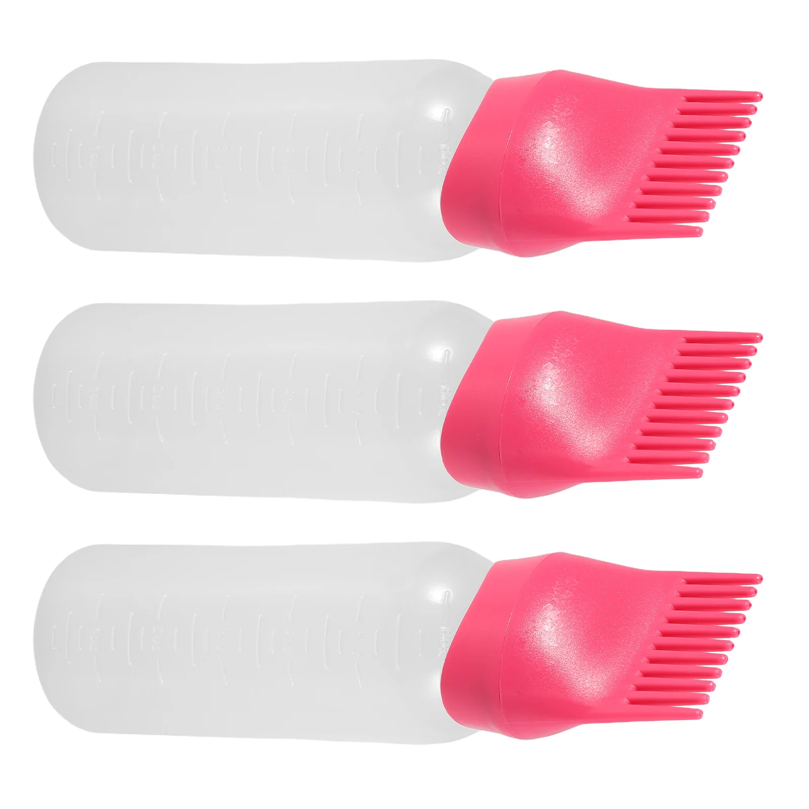 3 Pcs Hair Dye Bottle Comb with Scale for Oil Applicator Application Bottles Plastic Brush Color Coloring Mixer Easy
3 Pcs Hair Dye Bottle Comb with Scale for Oil Applicator Application Bottles Plastic Brush Color Coloring Mixer Easy