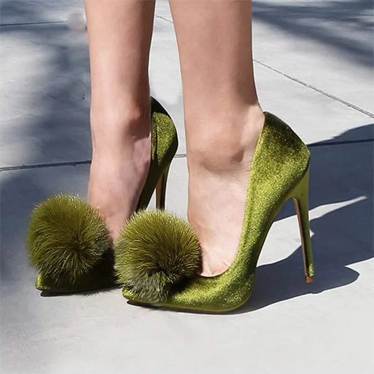 Green Suede Pumps with Ball Decor Stiletto Heels Classic Summer Sandals Office Lady Dress Party Casual Slip On Shoes New In
Green Suede Pumps with Ball Decor Stiletto Heels Classic Summer Sandals Office Lady Dress Party Casual Slip On Shoes New In