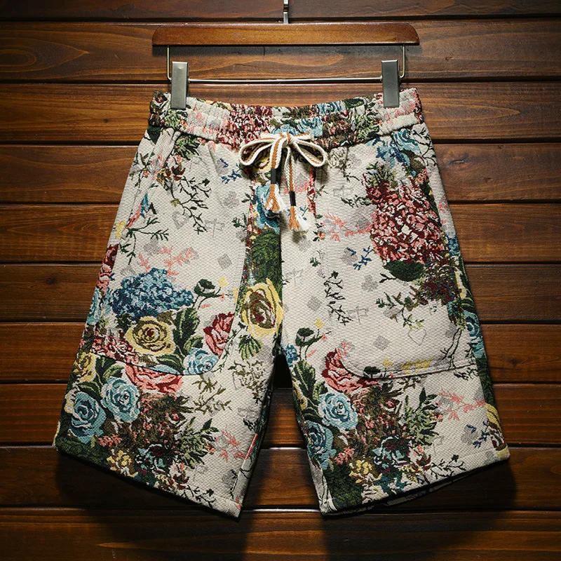 Casual shorts for men2024summer home outdoor large size jacquard beach pants trendy printed loose breathable shorts
Casual shorts for men2024summer home outdoor large size jacquard beach pants trendy printed loose breathable shorts