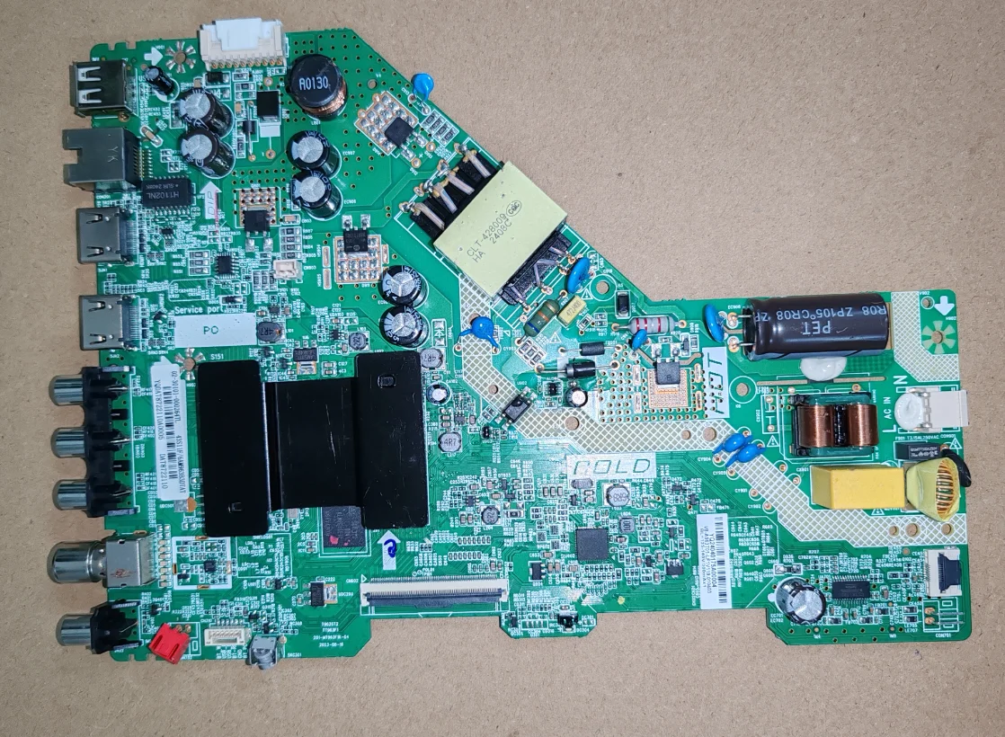 T963ST2 TT963F1 201-MT963F1K-04 LED WiFi network TV motherboard, physical photo, tested for 135-140V 300MA
T963ST2 TT963F1 201-MT963F1K-04 LED WiFi network TV motherboard, physical photo, tested for 135-140V 300MA