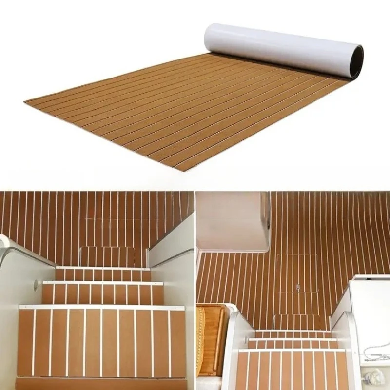 Self-Adhesive EVA Foam Boat Marine Decking Sheet Flooring Faux Teak Sheet Yacht Decking Boat EVA Foam Floor Mat Accessories
Self-Adhesive EVA Foam Boat Marine Decking Sheet Flooring Faux Teak Sheet Yacht Decking Boat EVA Foam Floor Mat Accessories