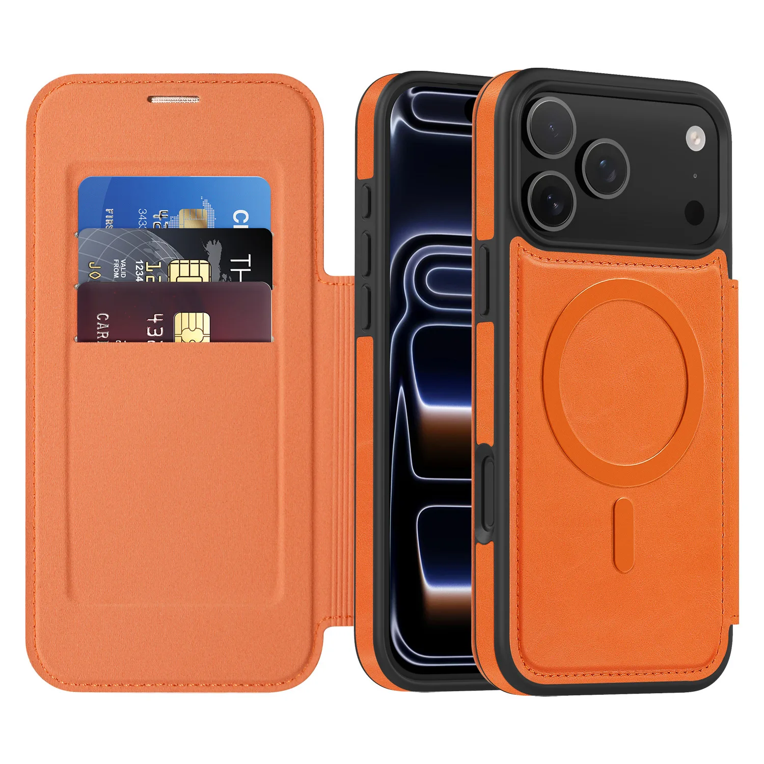 Stand Wireless Charging Flip Purse Case for iPhone Air 17 Promax 16 Plus 12 13 15 14 Pro Max Magnetic Leather Case Cards Slot
Stand Wireless Charging Flip Purse Case for iPhone Air 17 Promax 16 Plus 12 13 15 14 Pro Max Magnetic Leather Case Cards Slot