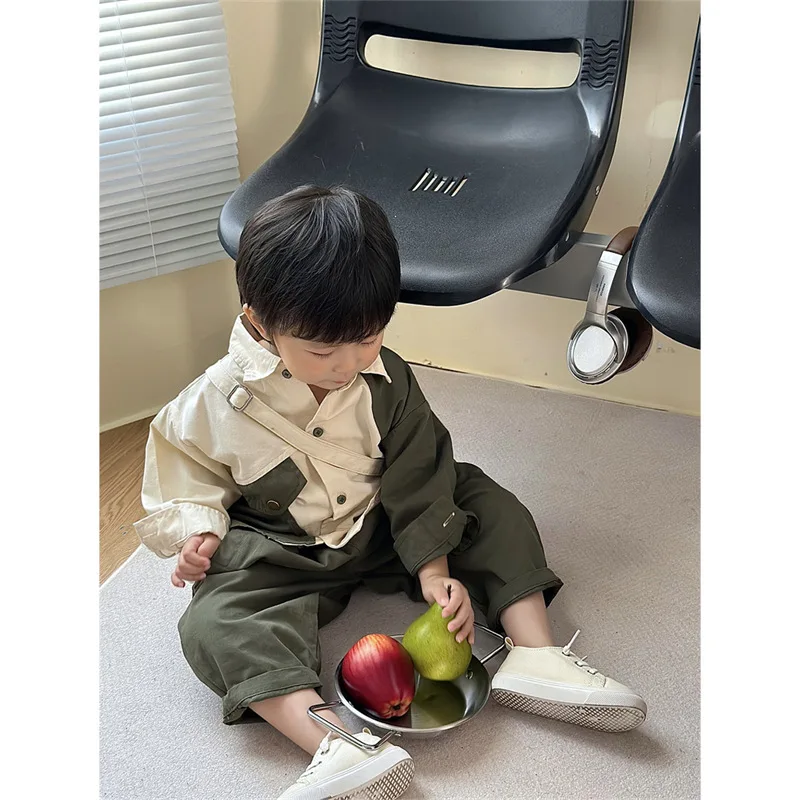 Autumn New Childrens Two Piece Set for Boys Korean Style Loose Fit Childrens Set Long Sleeve Cotton Cardigan Set
Autumn New Childrens Two Piece Set for Boys Korean Style Loose Fit Childrens Set Long Sleeve Cotton Cardigan Set