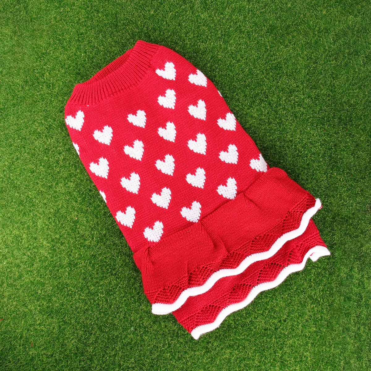 Cute Heart Dog Skirt Christmas Pet Clothes Puppy Dress Pet Supplies Walking Outdoor Comfortable Easy Wear L Size
Cute Heart Dog Skirt Christmas Pet Clothes Puppy Dress Pet Supplies Walking Outdoor Comfortable Easy Wear L Size