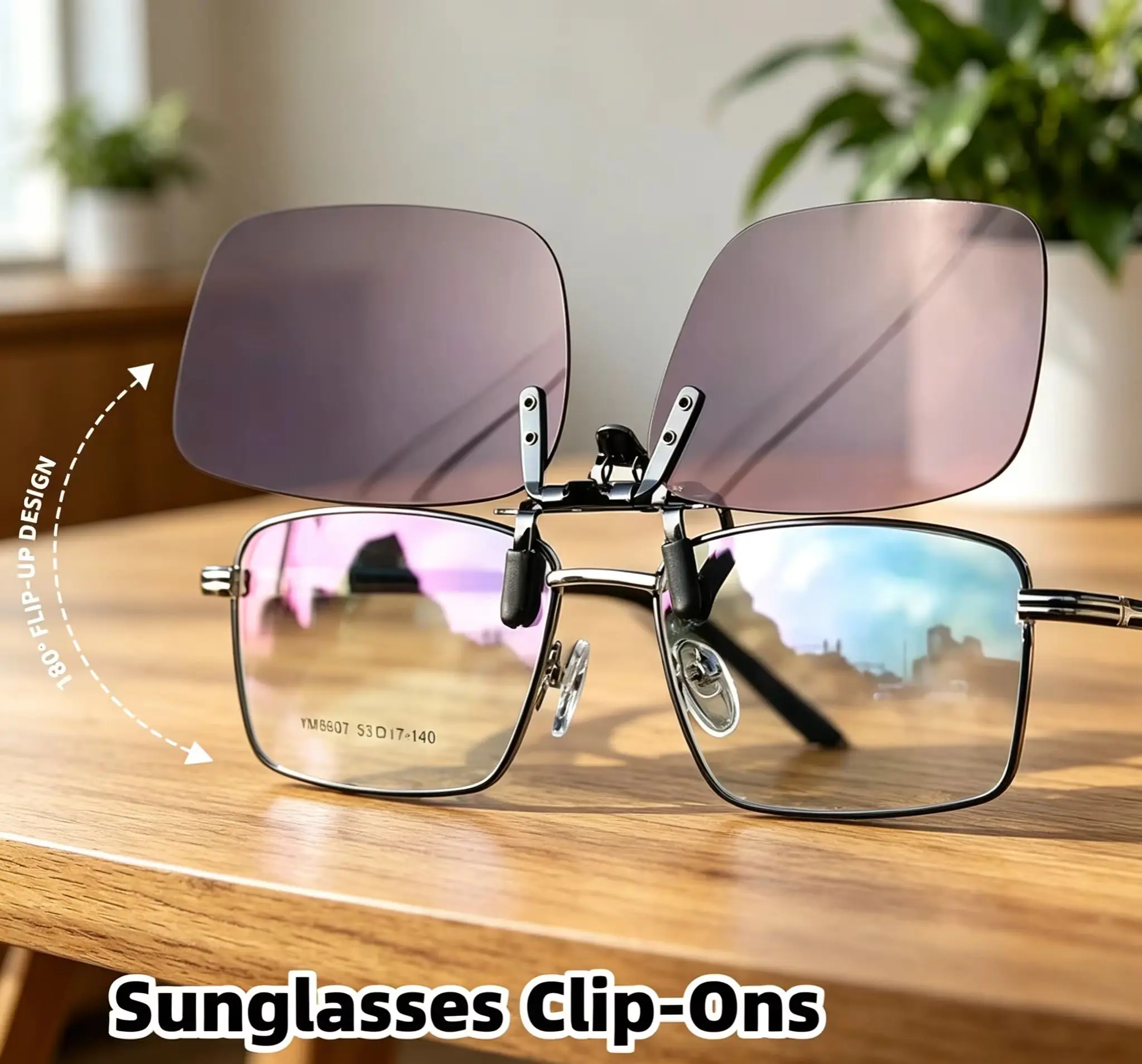 Sunglasses Clip-Ons Flip-Up Design Polarized UV400 Lenses Universal Fit for Glasses Outdoor Driving Cycling Eyewear Accessories
Sunglasses Clip-Ons Flip-Up Design Polarized UV400 Lenses Universal Fit for Glasses Outdoor Driving Cycling Eyewear Accessories