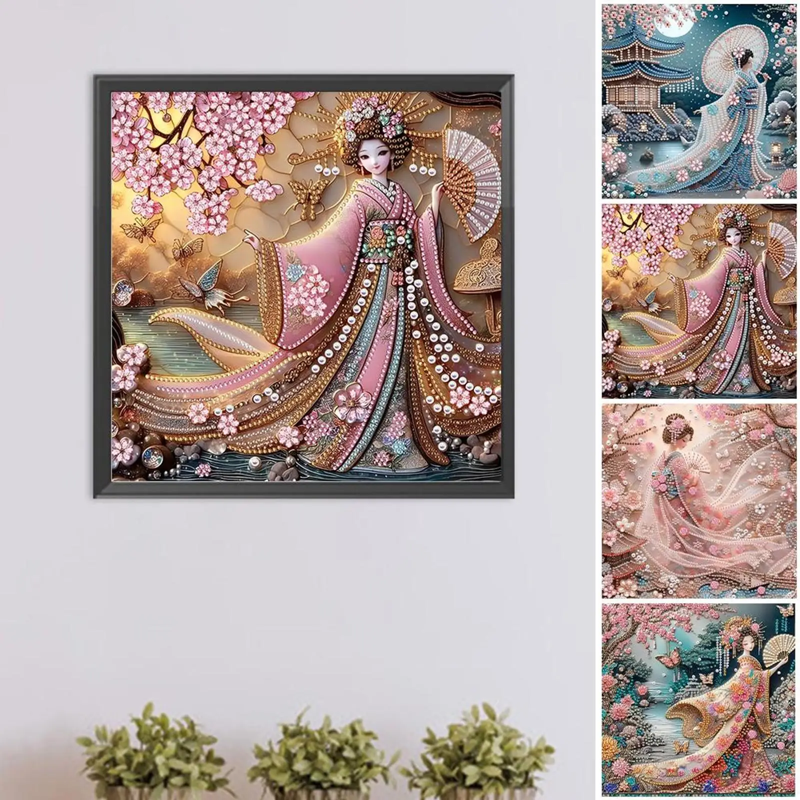 5D DIY Partial Special Shaped Drill Diamond Painting Japanese beauty Kit30x30cm
5D DIY Partial Special Shaped Drill Diamond Painting Japanese beauty Kit30x30cm