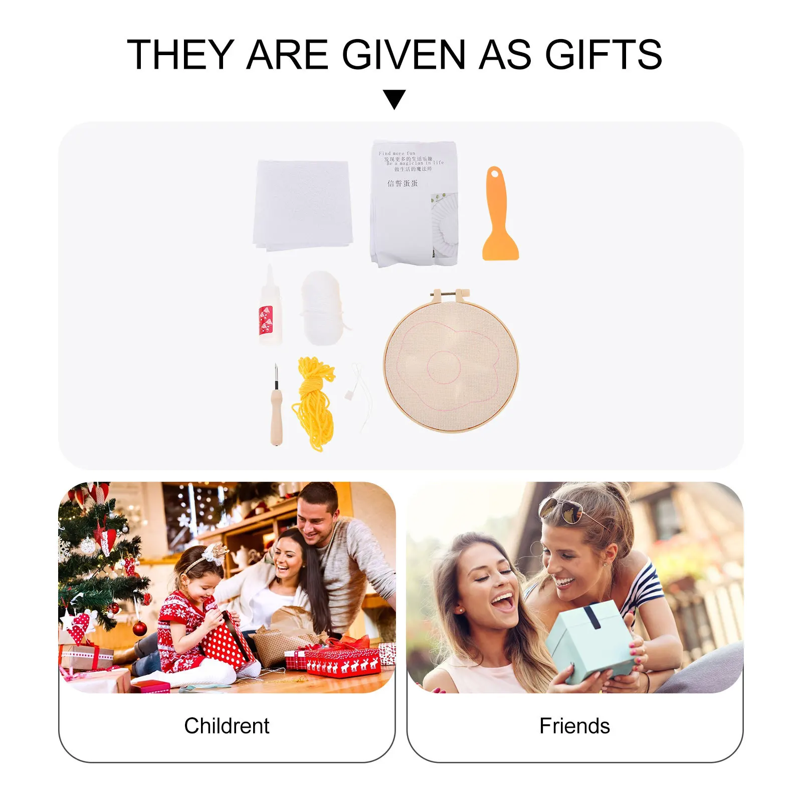 1Set Punch Needle Coaster Embroidery Kit Wooden Frame DIY Beginner Craft Material Mug Pad Stitching Supplies Punch Needle Kit
1Set Punch Needle Coaster Embroidery Kit Wooden Frame DIY Beginner Craft Material Mug Pad Stitching Supplies Punch Needle Kit