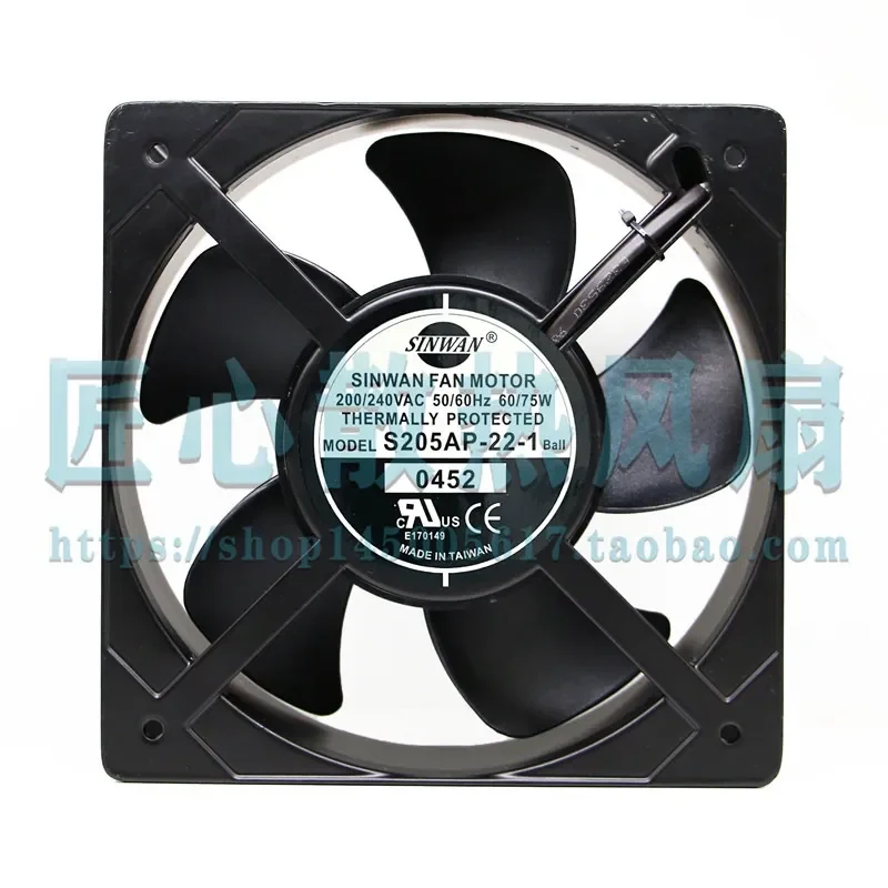 New Genuine Axial Flow Fan for S205AP-22-1 P2207HBL IGE20572B2H 230V Hot Fan
New Genuine Axial Flow Fan for S205AP-22-1 P2207HBL IGE20572B2H 230V Hot Fan