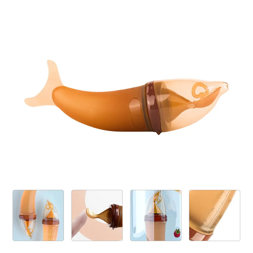1Pcs Baby Feeder Silicone Rice Paste Bottle Infant Newborn Squeeze Feeding Spoon Bottle for Pureed Food Rice Paste Feeding
1Pcs Baby Feeder Silicone Rice Paste Bottle Infant Newborn Squeeze Feeding Spoon Bottle for Pureed Food Rice Paste Feeding