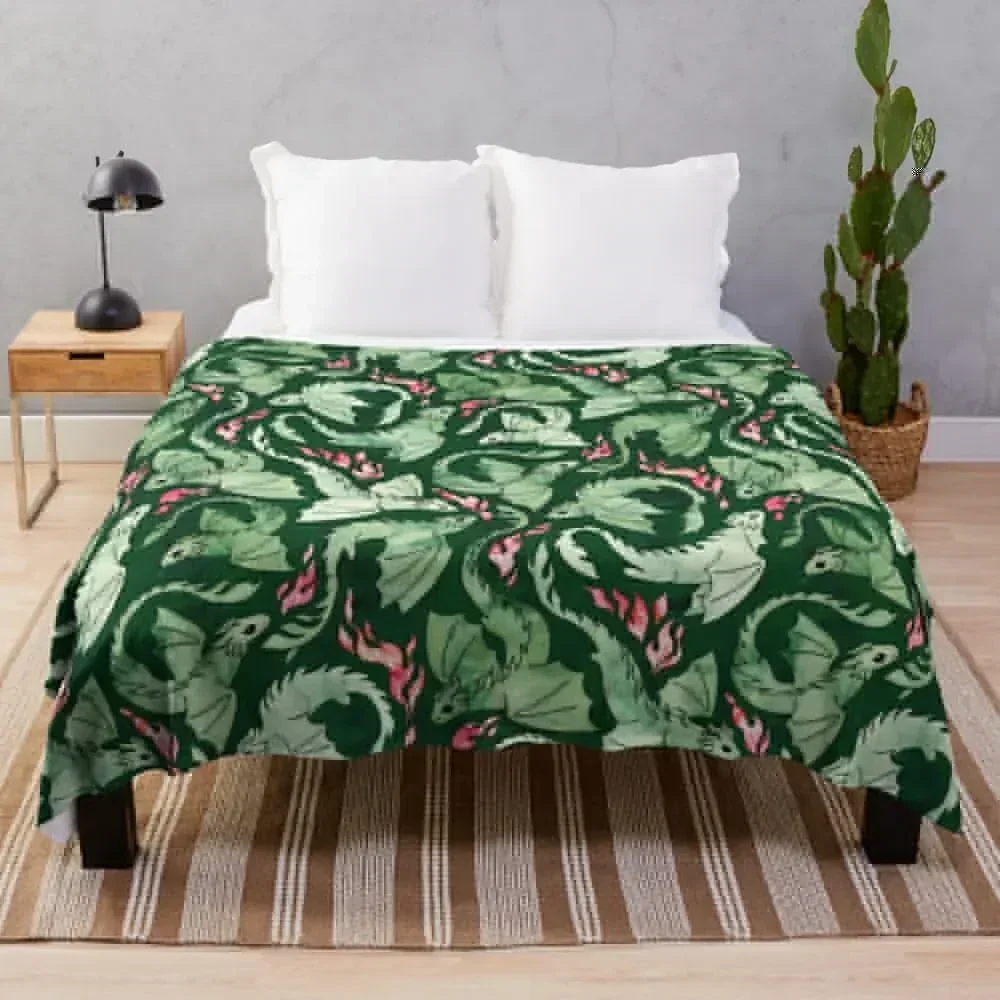 Dragon fire dark green Throw Blanket Soft Warm Blanket Gift for Grandparents
Dragon fire dark green Throw Blanket Soft Warm Blanket Gift for Grandparents