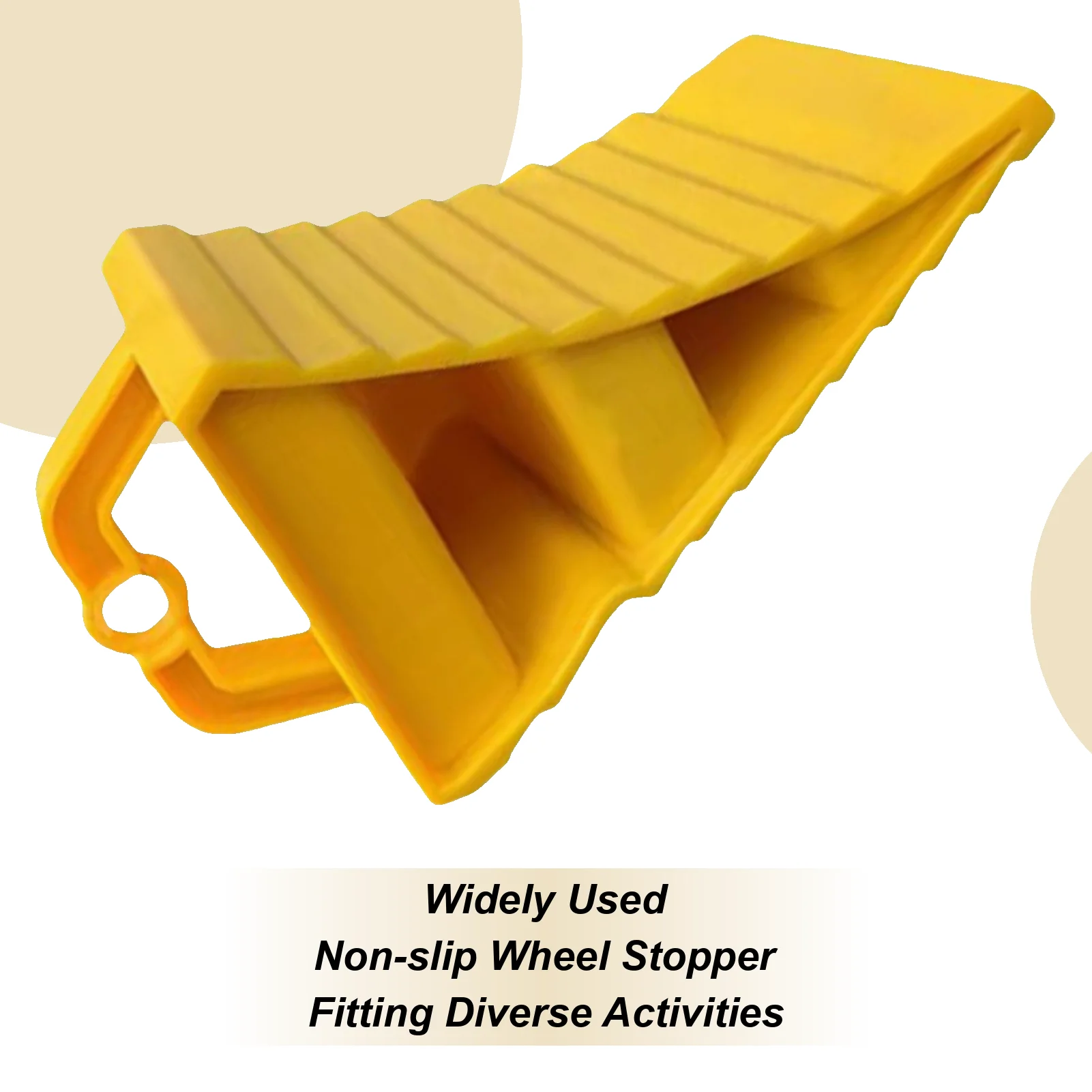 4Pcs Car Trailer Wheel Chock W/Handles Vehicle Truck Tire Stop Block Anti-slip Parking Wedges Wheel Alignment Block Support Pad
4Pcs Car Trailer Wheel Chock W/Handles Vehicle Truck Tire Stop Block Anti-slip Parking Wedges Wheel Alignment Block Support Pad