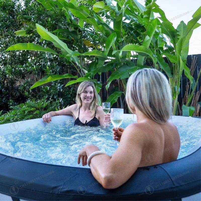 6 Person Inflatable Hot Tub 185cm, Constant Temperature Heated Spa Pool, Outdoor Portable Massage Bathtub for Home
6 Person Inflatable Hot Tub 185cm, Constant Temperature Heated Spa Pool, Outdoor Portable Massage Bathtub for Home