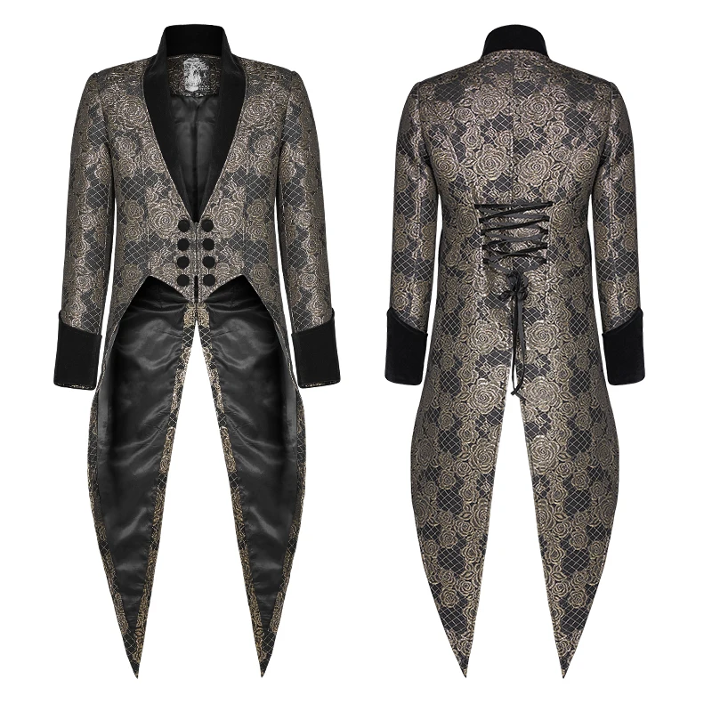 Thopil мужской стимпанк винтажный фрак куртка готический викторианский сюртук костюм Хэллоуин
Thopil мужской стимпанк винтажный фрак куртка готический викторианский сюртук костюм Хэллоуин