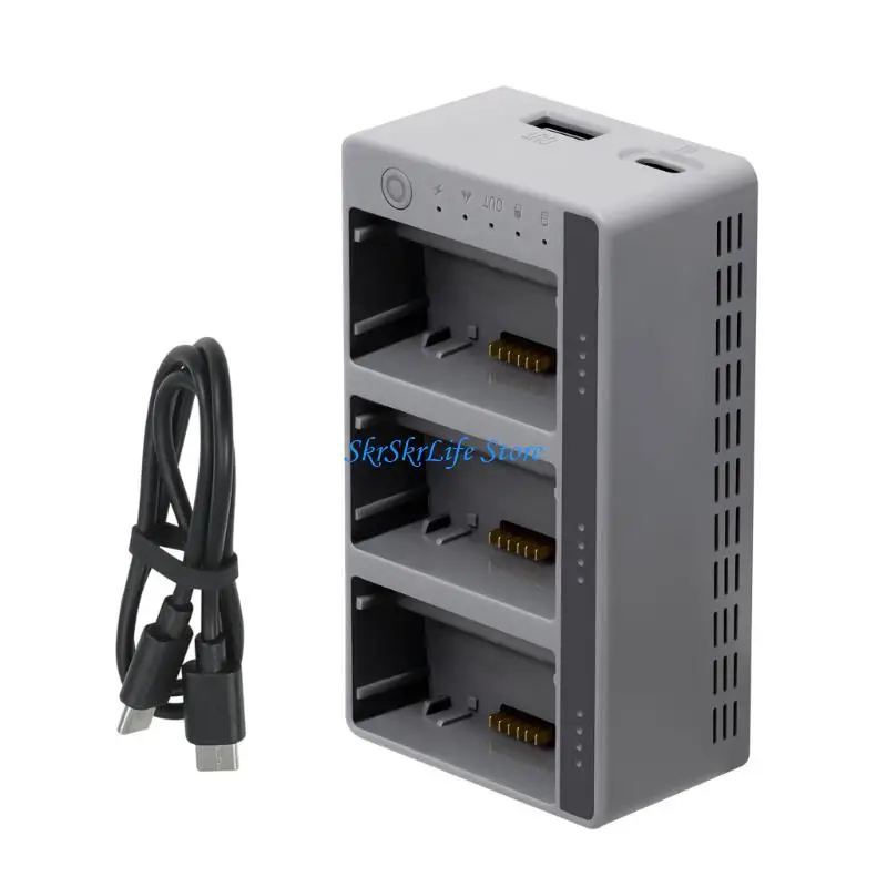 E65E 3Slot Intelligent Battery Chargers for Mini 5Pro/4Pro/3Pro/3 Batteries Simultaneous Charging Hub Station Safety Protect
E65E 3Slot Intelligent Battery Chargers for Mini 5Pro/4Pro/3Pro/3 Batteries Simultaneous Charging Hub Station Safety Protect