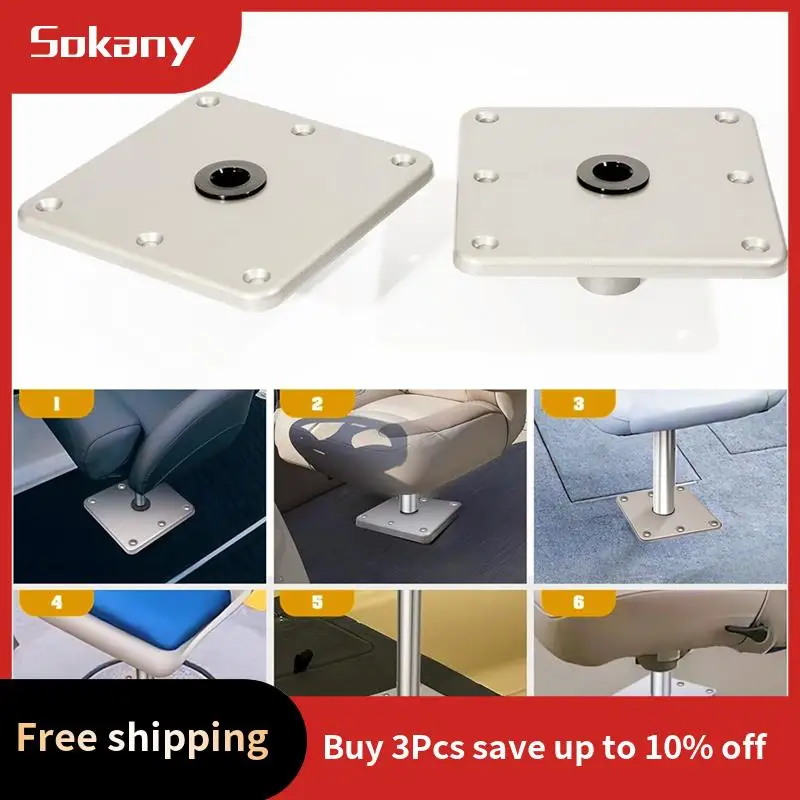 HIM-2Pack Aluminum Seat Mount For Jon Or Fishing Boats For Threaded And Unthreaded Posts For Most Marine Fishing Pontoon Bass
HIM-2Pack Aluminum Seat Mount For Jon Or Fishing Boats For Threaded And Unthreaded Posts For Most Marine Fishing Pontoon Bass