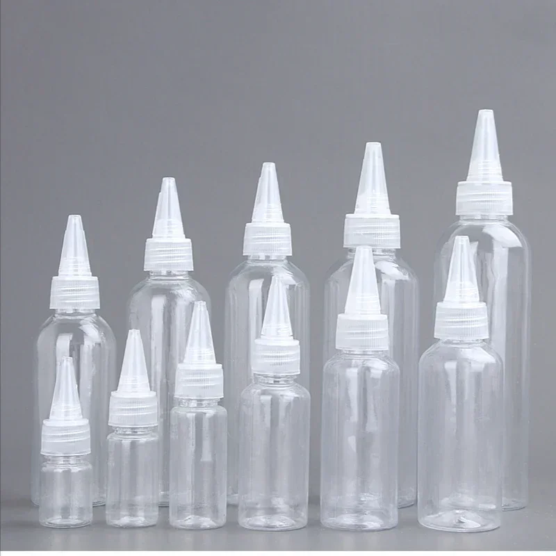 Wholesale Cosmetic Packaging Refillable Portable Empty Clear Plastic Bottle PET Sharp Spout Cover Refillable Portable
Wholesale Cosmetic Packaging Refillable Portable Empty Clear Plastic Bottle PET Sharp Spout Cover Refillable Portable