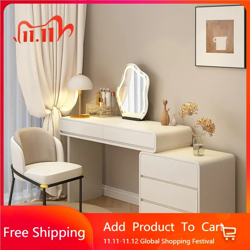 Светильник для спальни, туалетный столик, современный белый боковой туалетный столик для хранения вещей, деревянная мебель для макияжа Penteadeiras De Maquiagem, мебель для гостиной
Светильник для спальни, туалетный столик, современный белый боковой туалетный столик для хранения вещей, деревянная мебель для макияжа Penteadeiras De Maquiagem, мебель для гостиной