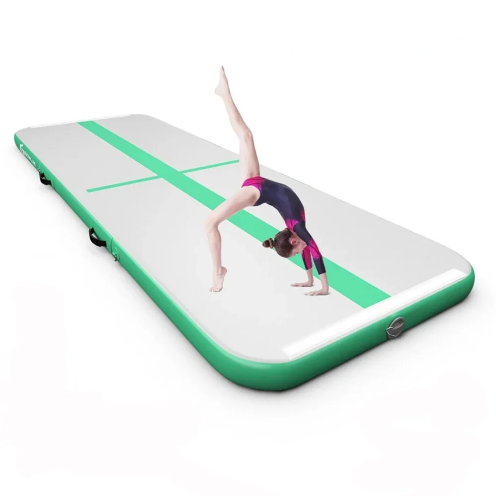 4x1x0.1m Inflatable Air Gymnastics Mat Training Mats 4 8 inches Thickness Gymnastics Tracks for Home Use/Training/Cheerleading
4x1x0.1m Inflatable Air Gymnastics Mat Training Mats 4 8 inches Thickness Gymnastics Tracks for Home Use/Training/Cheerleading