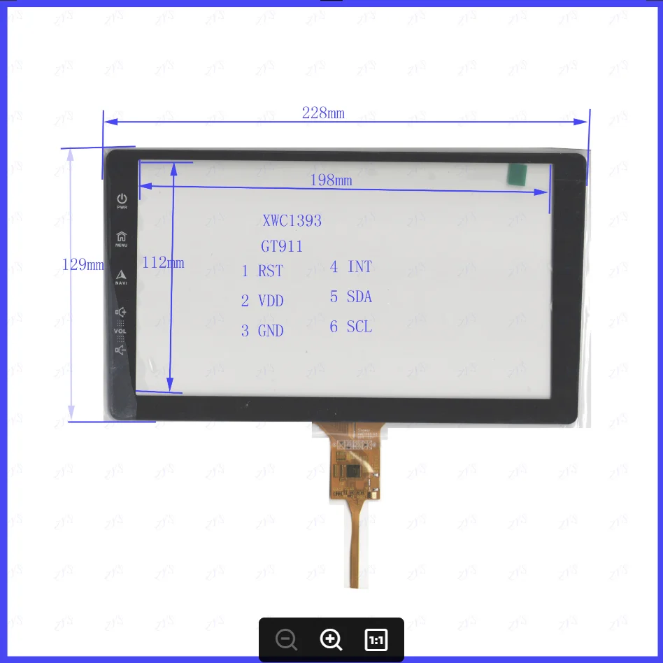 ZhiYuSun XWC1393 NEW 228mm*129mm 9inch GT911 Touch sensor panel use GPS DVD overlay kit Resolution 228*129 XWC 1393
ZhiYuSun XWC1393 NEW 228mm*129mm 9inch GT911 Touch sensor panel use GPS DVD overlay kit Resolution 228*129 XWC 1393