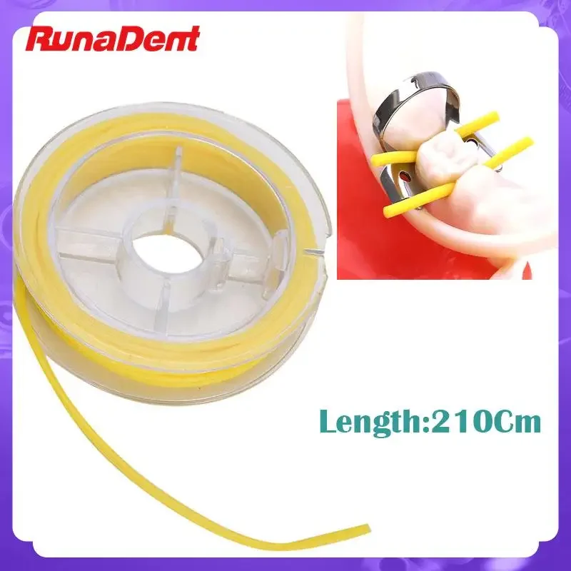 1 Roll Dental Rubber Dam Stabilizing Cord Medium Wedges Clamps Sheets Elastic 2.1M /dia 1.8Mm Materials
1 Roll Dental Rubber Dam Stabilizing Cord Medium Wedges Clamps Sheets Elastic 2.1M /dia 1.8Mm Materials