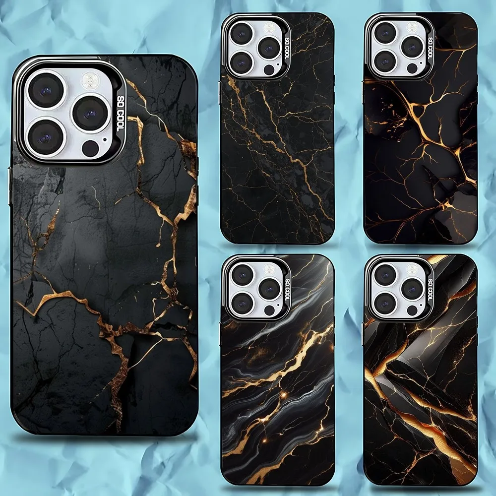 Black Gold Marble Pattern Phone Case For iPhone 16,15,14,13,12,11,Pro,Max,Plus,Mini,XS,SE Anti Fall Black Matte Hard Bumper
Black Gold Marble Pattern Phone Case For iPhone 16,15,14,13,12,11,Pro,Max,Plus,Mini,XS,SE Anti Fall Black Matte Hard Bumper