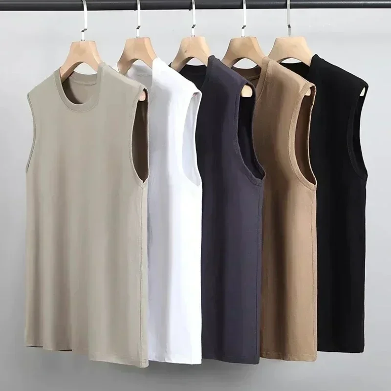 2025 летние базовые женские майки из 100% хлопка, большие размеры, модные однотонные свободные футболки без рукавов с круглым вырезом, спортивный жилет для бега
2025 летние базовые женские майки из 100% хлопка, большие размеры, модные однотонные свободные футболки без рукавов с круглым вырезом, спортивный жилет для бега