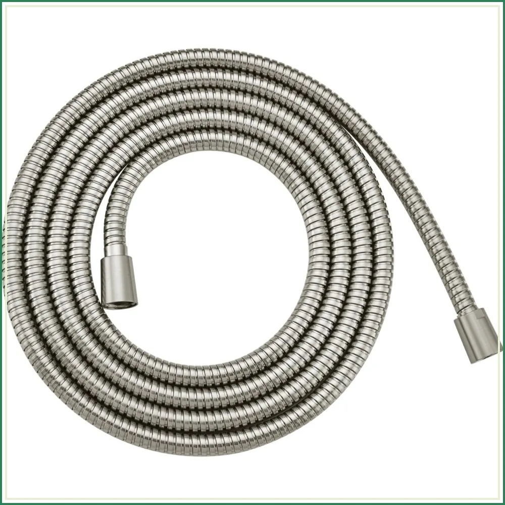 Extra Long 118-Inch Shower Hose, Stainless Steel with Brass Connectors, Anti-Kink, Leak-Proof, Easy Install, Fits Most Shower Heads
Extra Long 118-Inch Shower Hose, Stainless Steel with Brass Connectors, Anti-Kink, Leak-Proof, Easy Install, Fits Most Shower Heads