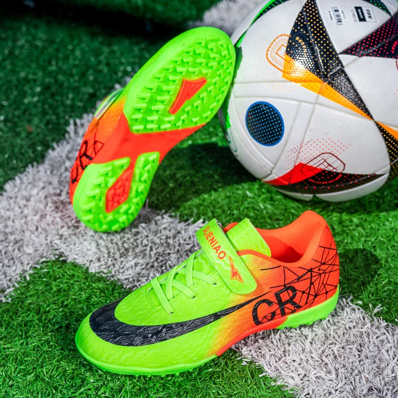 Original Children Football Shoes Boy Girl Grass Society Indoor Training Soccer Shoes Cleats Non Slip Kids Football Field Boots
Original Children Football Shoes Boy Girl Grass Society Indoor Training Soccer Shoes Cleats Non Slip Kids Football Field Boots