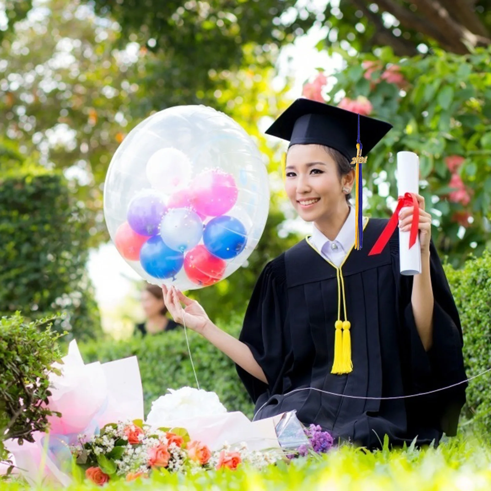 12Pcs Graduation Cap Tassels 2024 Academic Hat Accessories Elegant Charms for Fresh Graduates and Friends Graduation Tassel
12Pcs Graduation Cap Tassels 2024 Academic Hat Accessories Elegant Charms for Fresh Graduates and Friends Graduation Tassel