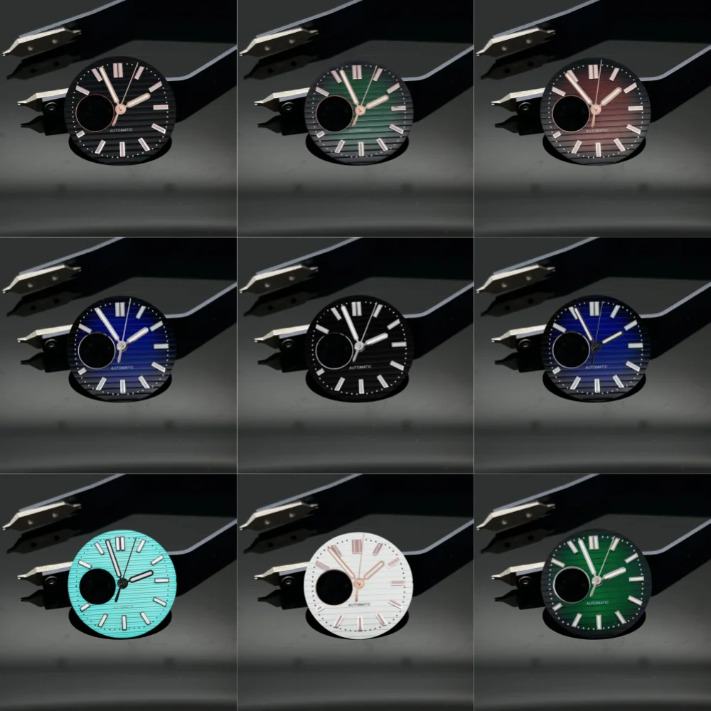 Green Luminous 30.5mm Watch Dial Accessories Suitable for PP Nautilus NH35 NH36 NH38 NH70 Movement Watch Hands Watch CaseNo Logo
Green Luminous 30.5mm Watch Dial Accessories Suitable for PP Nautilus NH35 NH36 NH38 NH70 Movement Watch Hands Watch CaseNo Logo