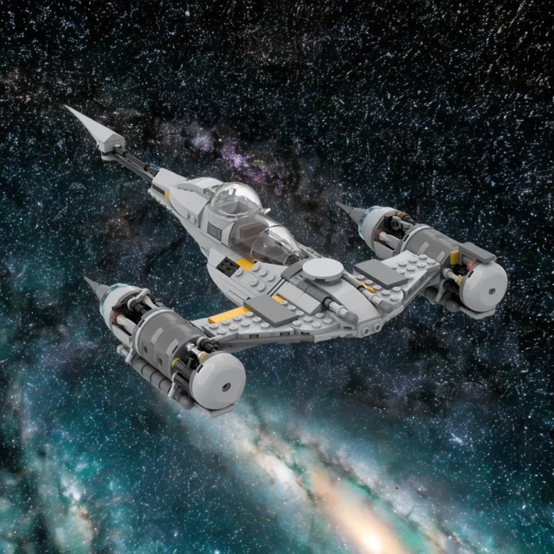 391 шт. набор кирпичей MOC Mandalorian's N-1 Starfighter, креативная сборка для вентиляторов Star Bat, высококачественные кирпичи, строительные блоки
391 шт. набор кирпичей MOC Mandalorian's N-1 Starfighter, креативная сборка для вентиляторов Star Bat, высококачественные кирпичи, строительные блоки