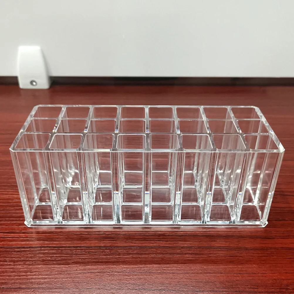 Makeup Stand Lipstick Storage Box Travel Sponge Holder Making Acrylic Paint for Peg Dolls Transparent
Makeup Stand Lipstick Storage Box Travel Sponge Holder Making Acrylic Paint for Peg Dolls Transparent