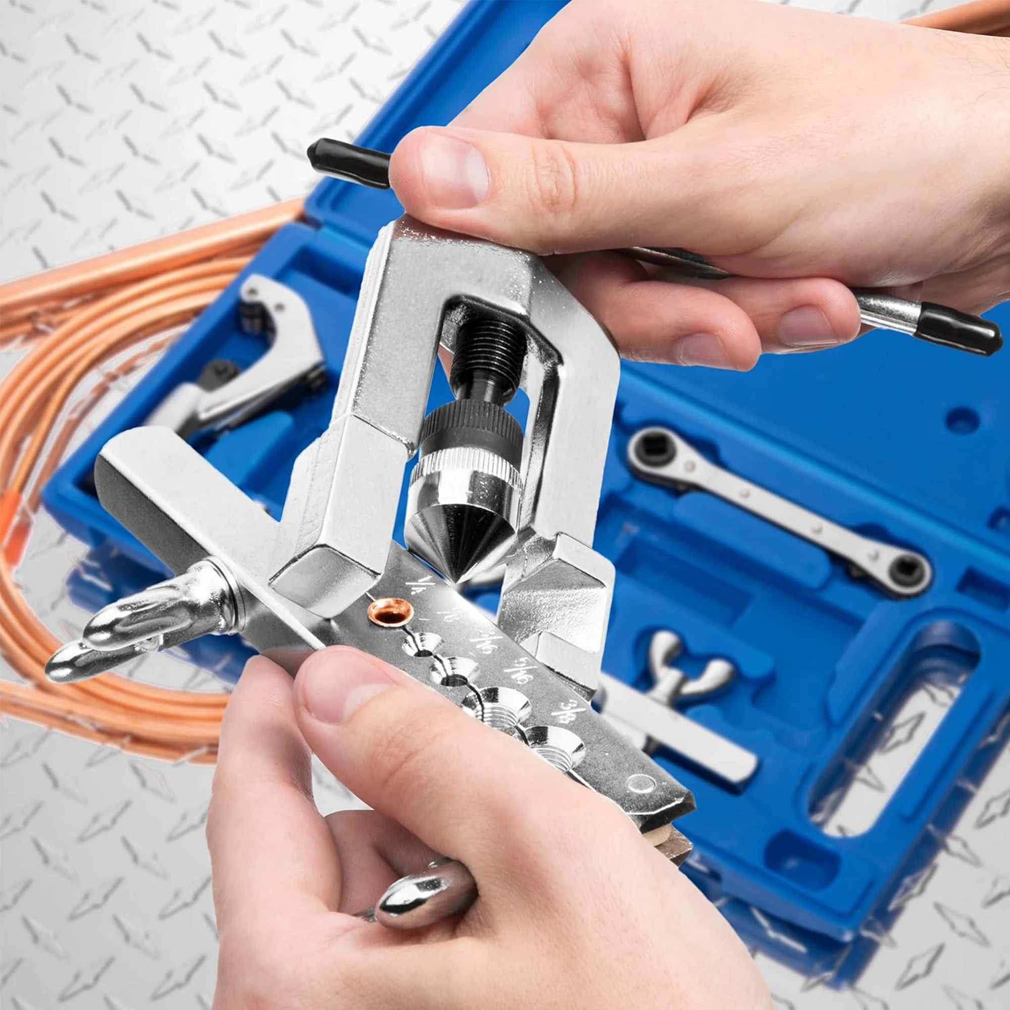 CT-278 pipe expander, air conditioner copper pipe, copper pipe expansion tool, air conditioner accessories, pipe expansion
CT-278 pipe expander, air conditioner copper pipe, copper pipe expansion tool, air conditioner accessories, pipe expansion