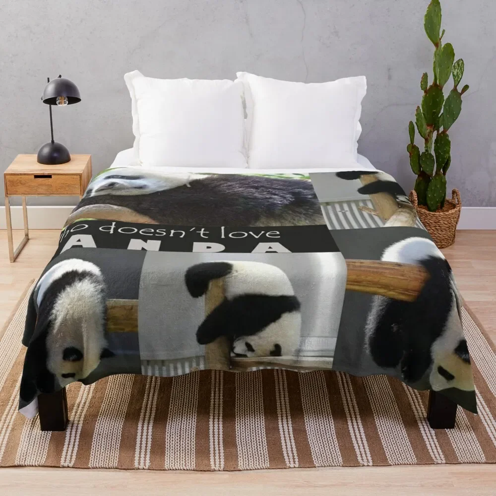 Who doesnat love P A N D A !! Throw Blanket Elegant Warm Throw Blanket for Hotel Home
Who doesnat love P A N D A !! Throw Blanket Elegant Warm Throw Blanket for Hotel Home