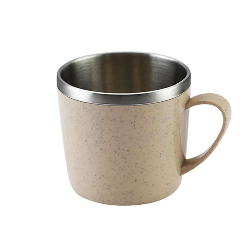 Coffee Mugs Stainless Steel Cup Anti-scalding Double-layer For Children Insulated Cup Milk Tea Water Bottle Shatterproof
Coffee Mugs Stainless Steel Cup Anti-scalding Double-layer For Children Insulated Cup Milk Tea Water Bottle Shatterproof