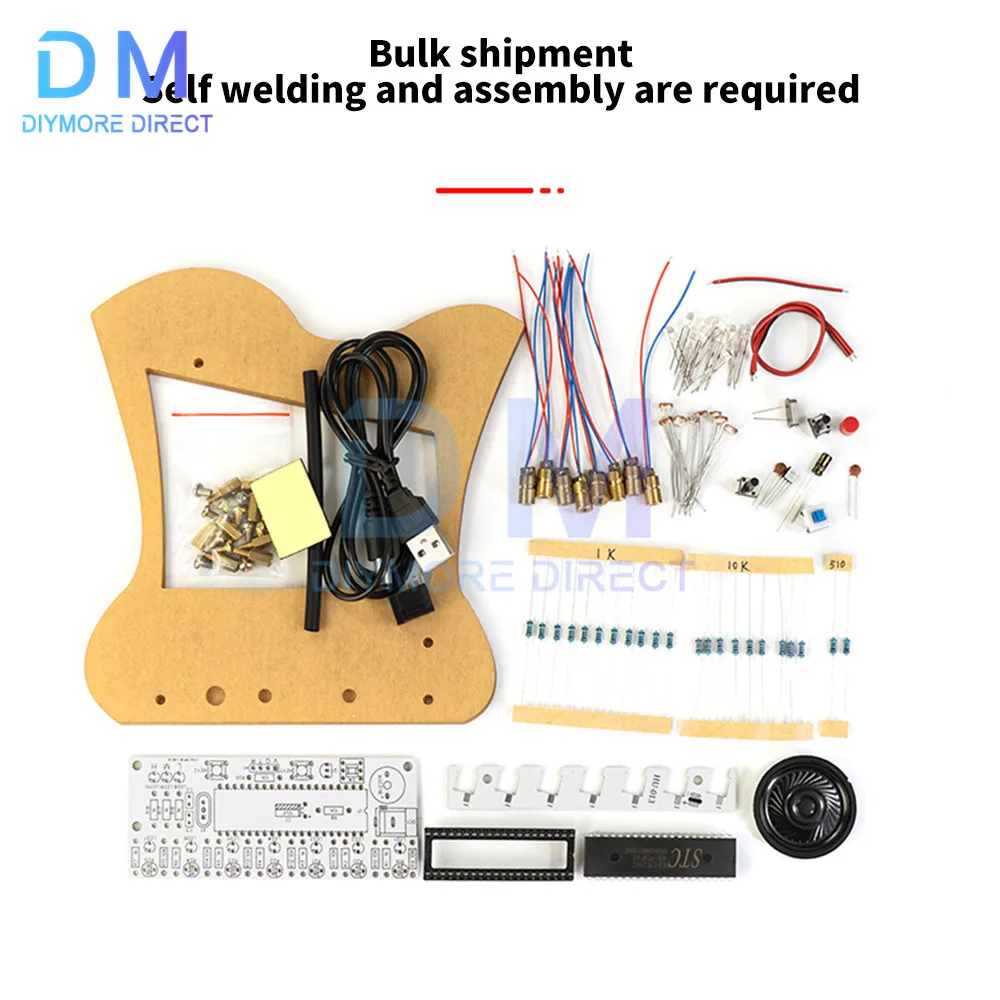 DIY Electronic Kit Set Keyboard Electronic Organ Production Parts Welding Practice Fun Teaching Training
DIY Electronic Kit Set Keyboard Electronic Organ Production Parts Welding Practice Fun Teaching Training