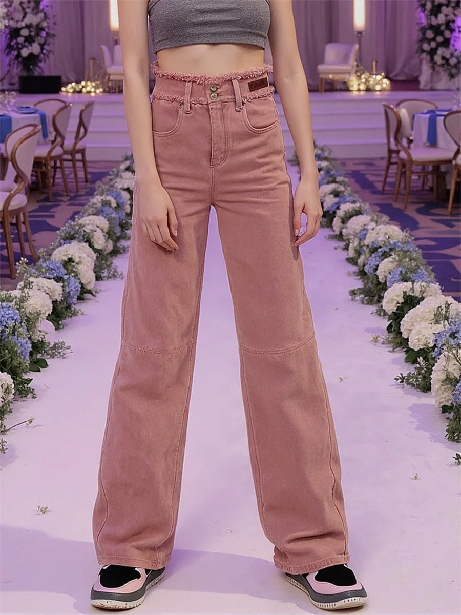 Широкие джинсы с высокой талией, джинсовые брюки, женская одежда, зимняя вязаная прямая одежда, этническая домашняя одежда для отдыха, шикарная термоподкладка
Широкие джинсы с высокой талией, джинсовые брюки, женская одежда, зимняя вязаная прямая одежда, этническая домашняя одежда для отдыха, шикарная термоподкладка