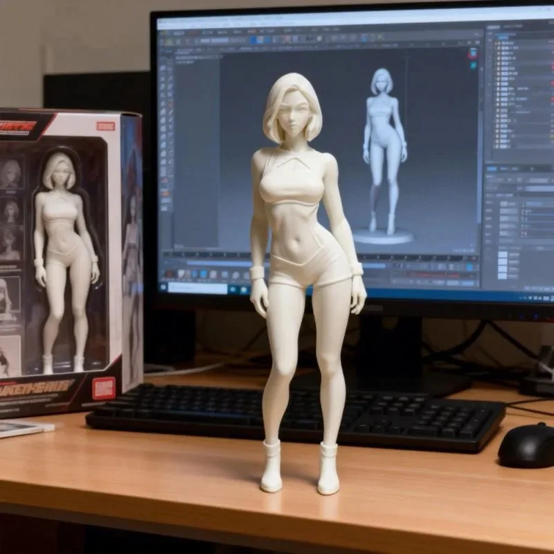 3D printing customized white model statue of goddess, high-precision super girl, creative Valentine's Day ornament gift
3D printing customized white model statue of goddess, high-precision super girl, creative Valentine's Day ornament gift