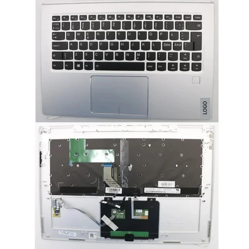 WAFWAFW New for Lenovo ideapad Yoga 910-13IKB Glass Laptop C-Cover with keyboard Nordic Silver Backlight 5CB0M35029
WAFWAFW New for Lenovo ideapad Yoga 910-13IKB Glass Laptop C-Cover with keyboard Nordic Silver Backlight 5CB0M35029