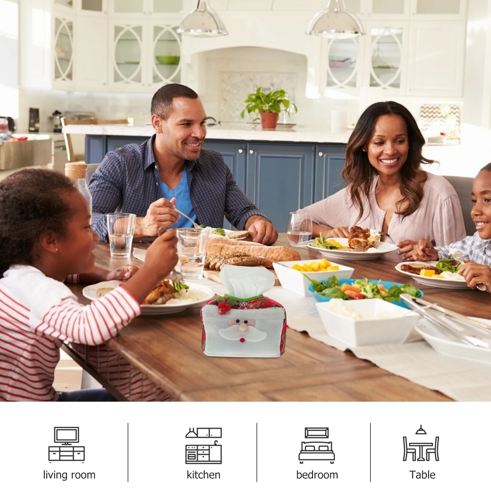 2Pcs Christmas Tissue Box Fabric Holder Lovely Ornament for Housewarming Wedding Birthday Anniversary Christmas Tissue Box
2Pcs Christmas Tissue Box Fabric Holder Lovely Ornament for Housewarming Wedding Birthday Anniversary Christmas Tissue Box