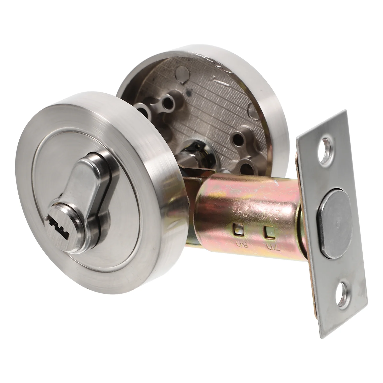 Door Lock Single Cylinder Deadbolts Locks for Doors inside Black Handles Knobs Exterior Zinc Alloy
Door Lock Single Cylinder Deadbolts Locks for Doors inside Black Handles Knobs Exterior Zinc Alloy