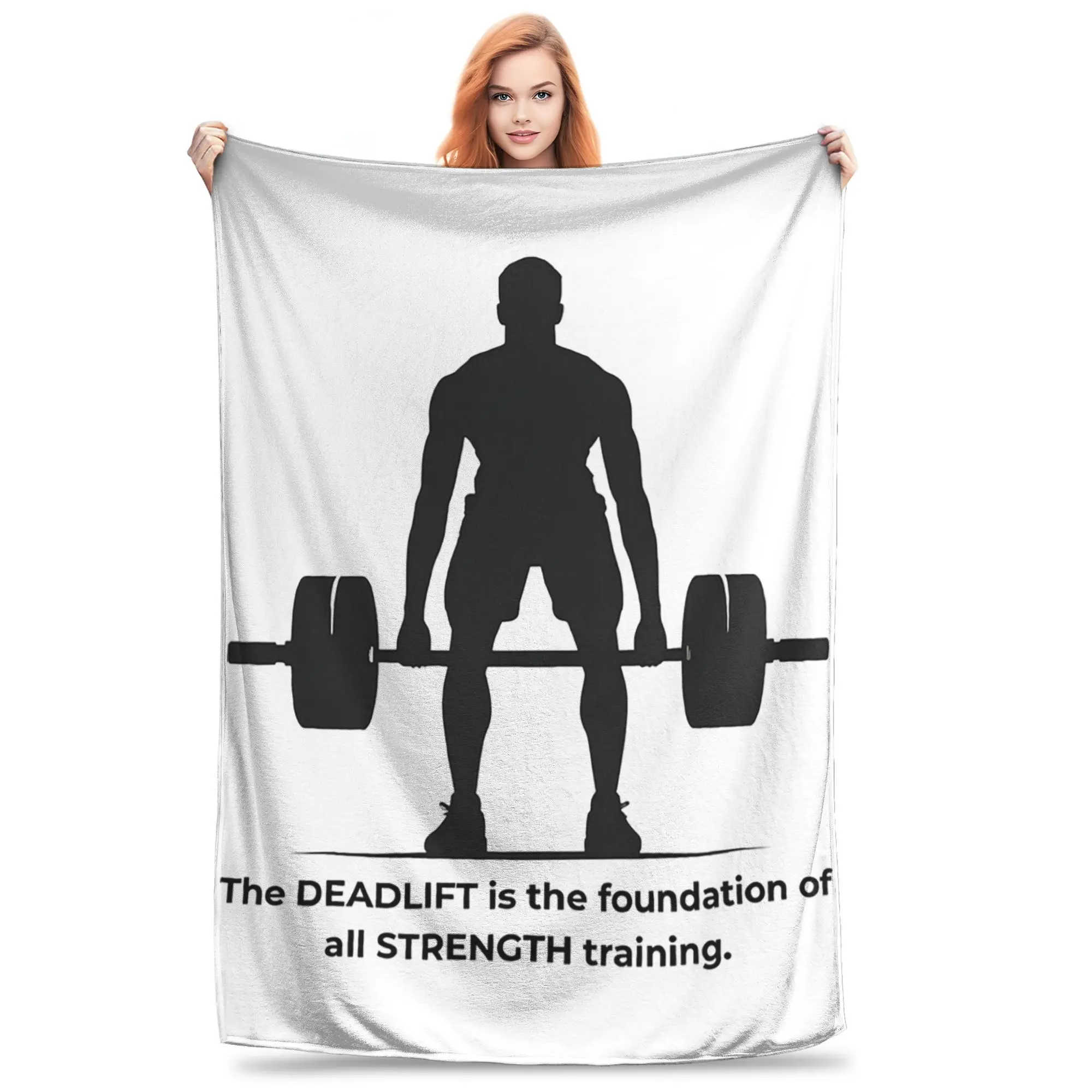 Deadlift Powerlifting Inspiration Blankets Multi-function Fleece Sofa Throw Blanket for Home Bedroom Office
Deadlift Powerlifting Inspiration Blankets Multi-function Fleece Sofa Throw Blanket for Home Bedroom Office